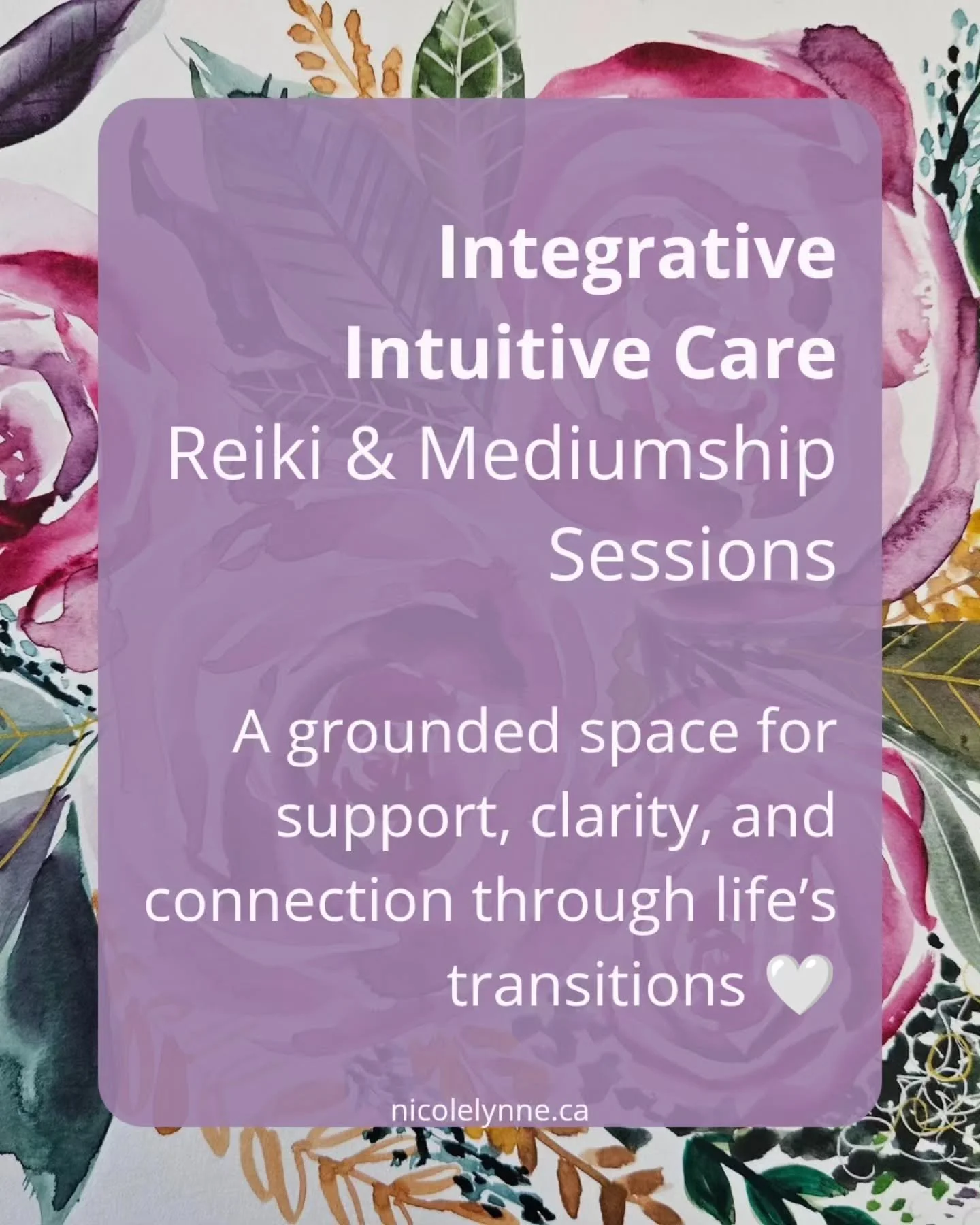 This work is rooted in presence, care, and connection 🤍

Reiki and Intuitive sessions offer space to slow down, reconnect, and receive support in the way that feels most aligned for you.

Reiki may support grounding, nervous system regulation, and e