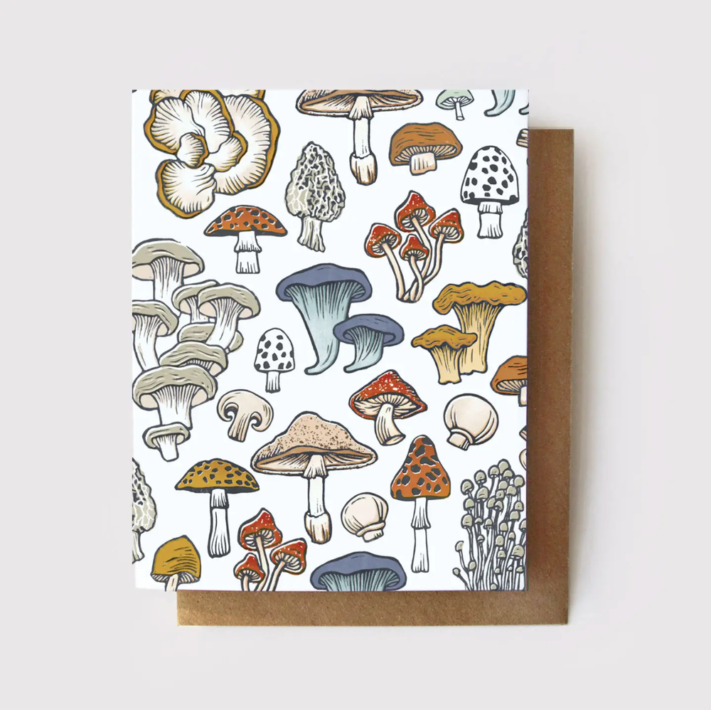 mushroom card sleeves Greeting Cards Comes in packs of 100 sleeves Mushroom Pouch - Origins -