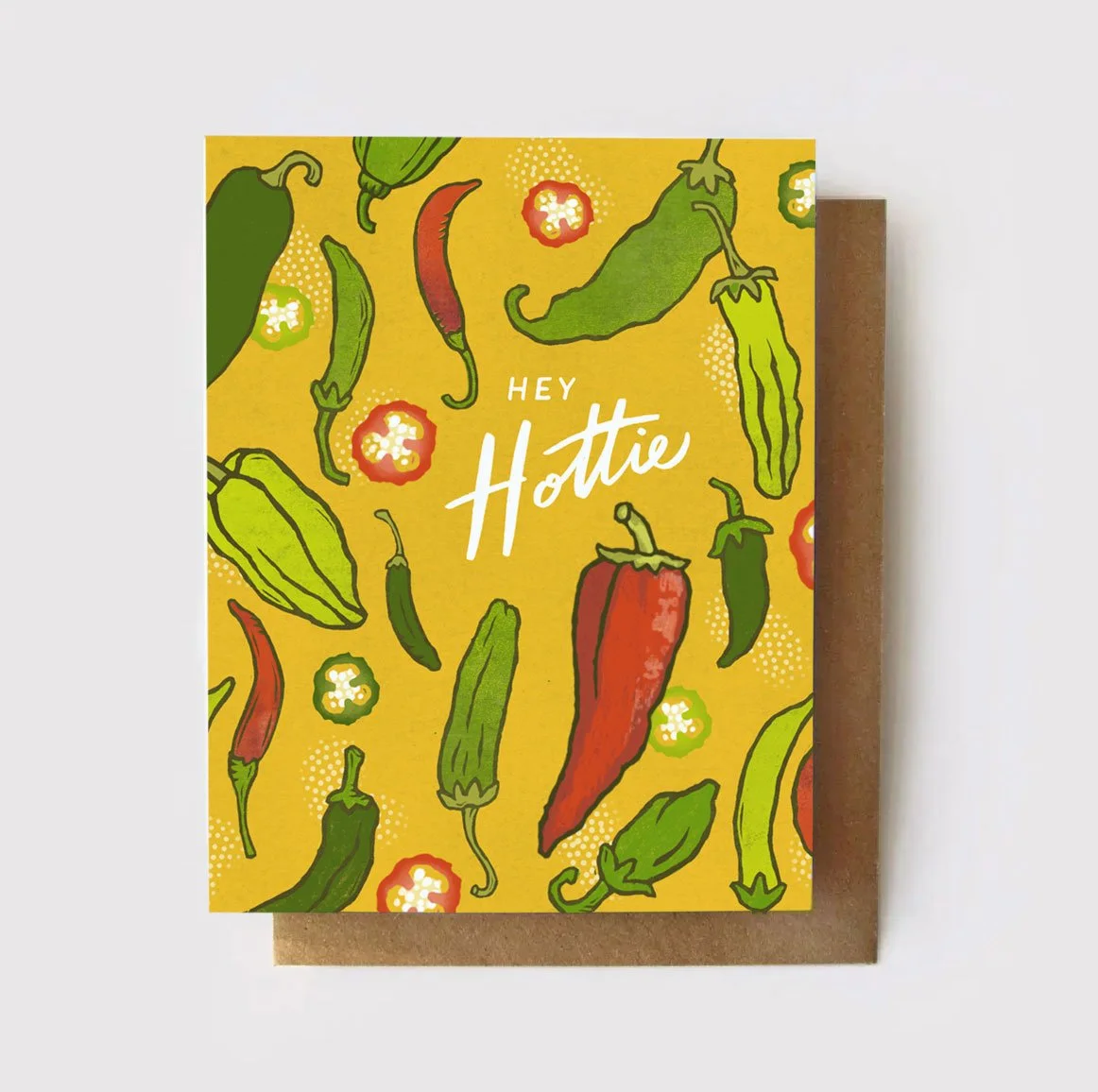 Hey Hottie Chili Pepper Card — Root & Branch Paper Co.