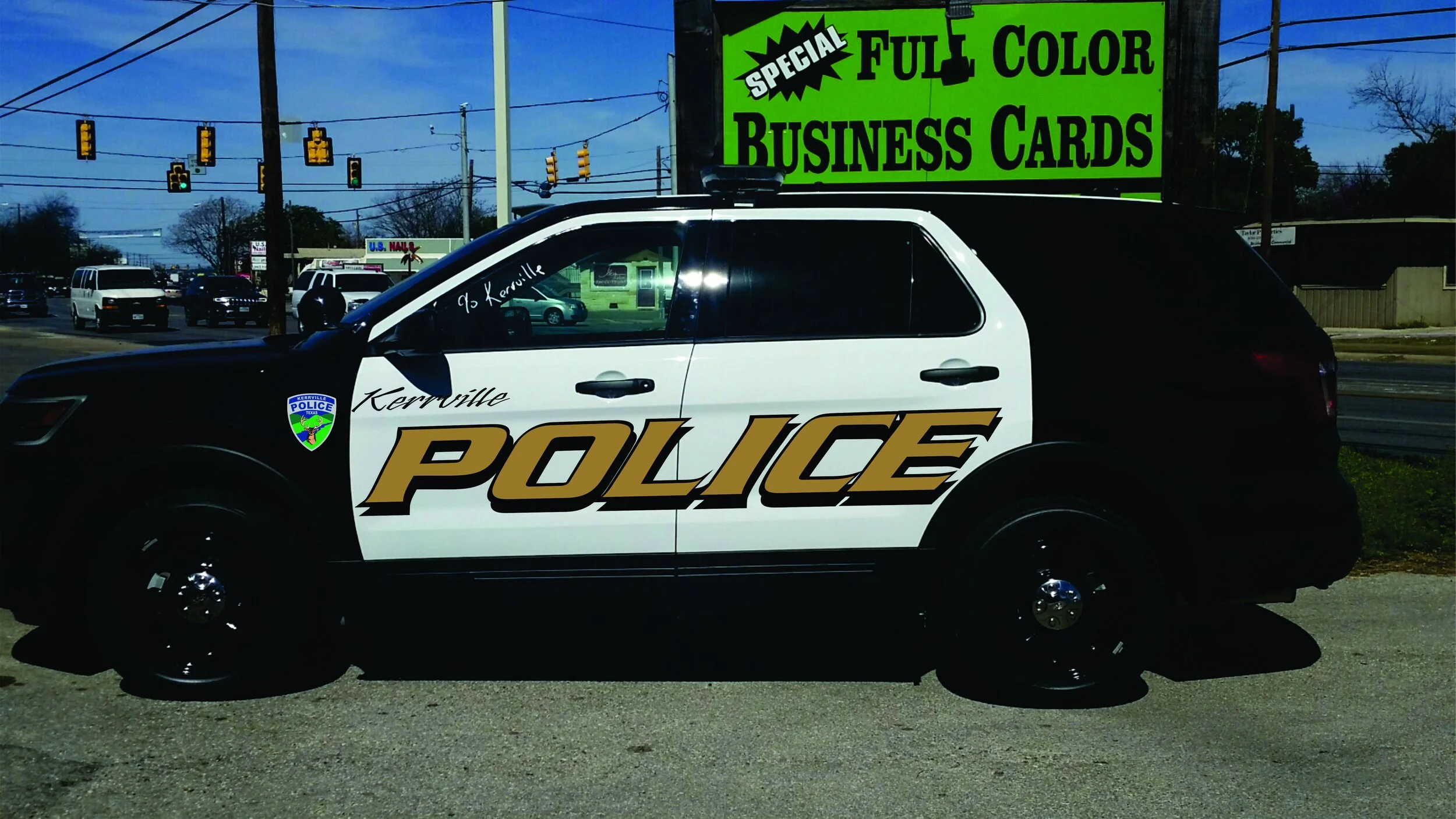Kerrville Police Department Vehicle Graphics