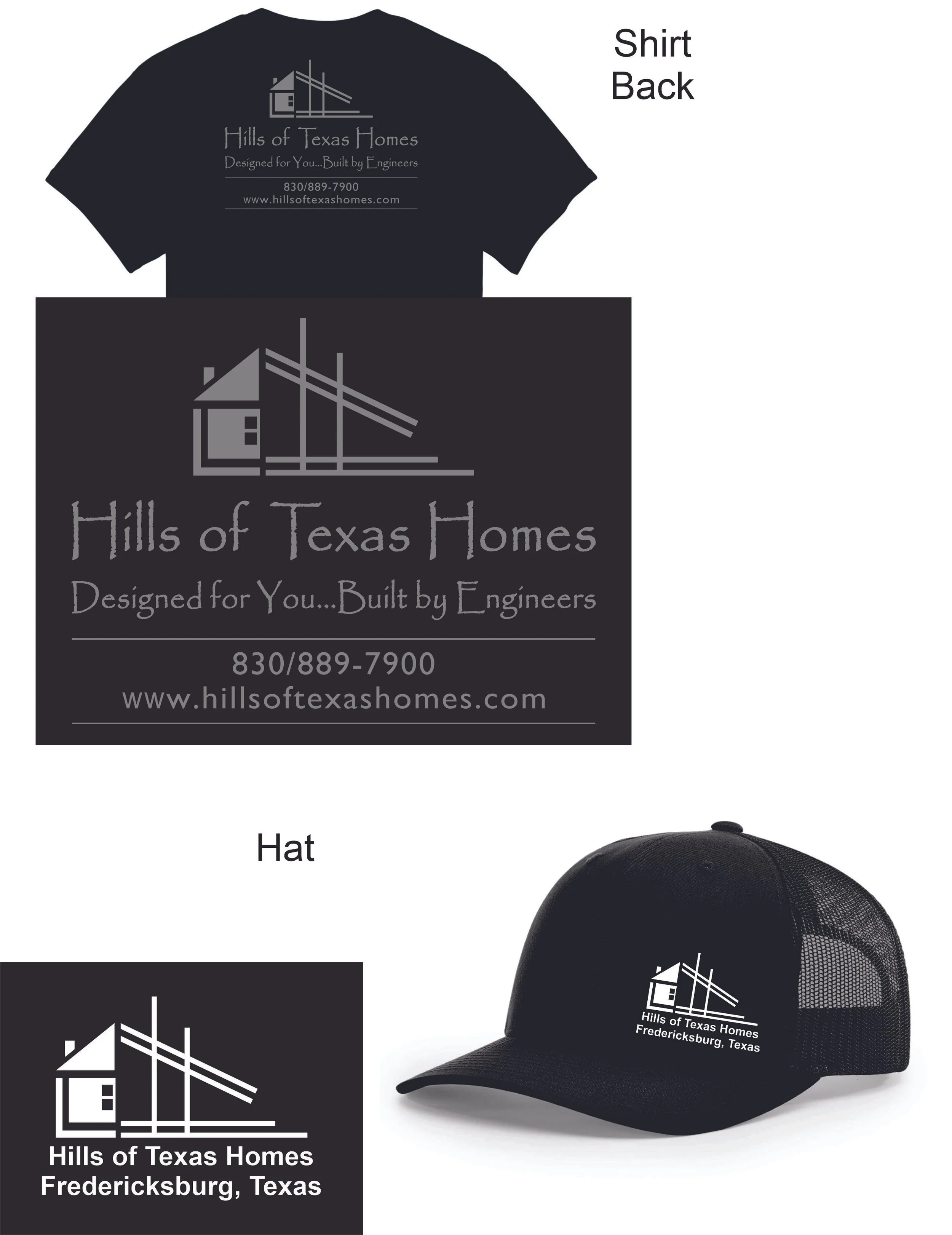 Hills of Texas Custom Hats &  Shirts
