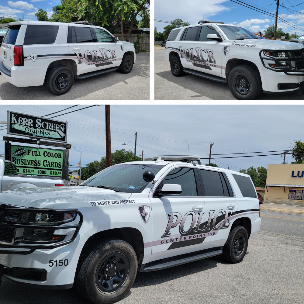 Center Point ISD Vehicle Graphics
