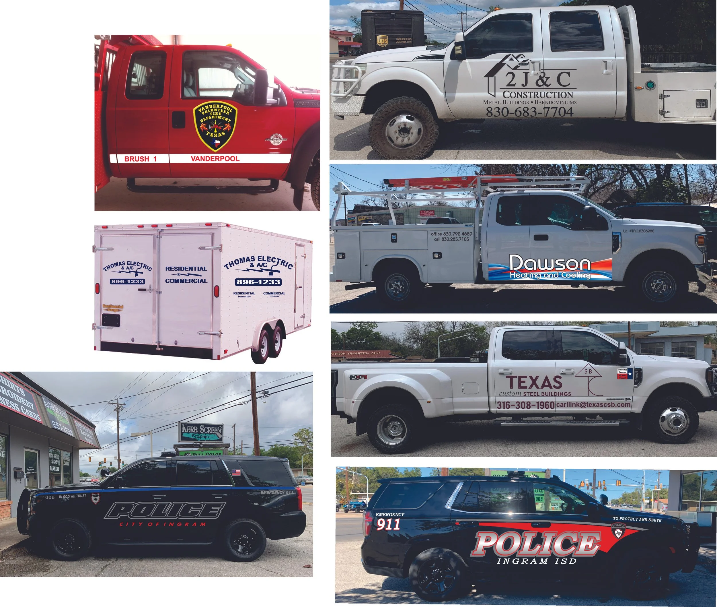 Customized Vehicle Graphics designed to fit your needs. 