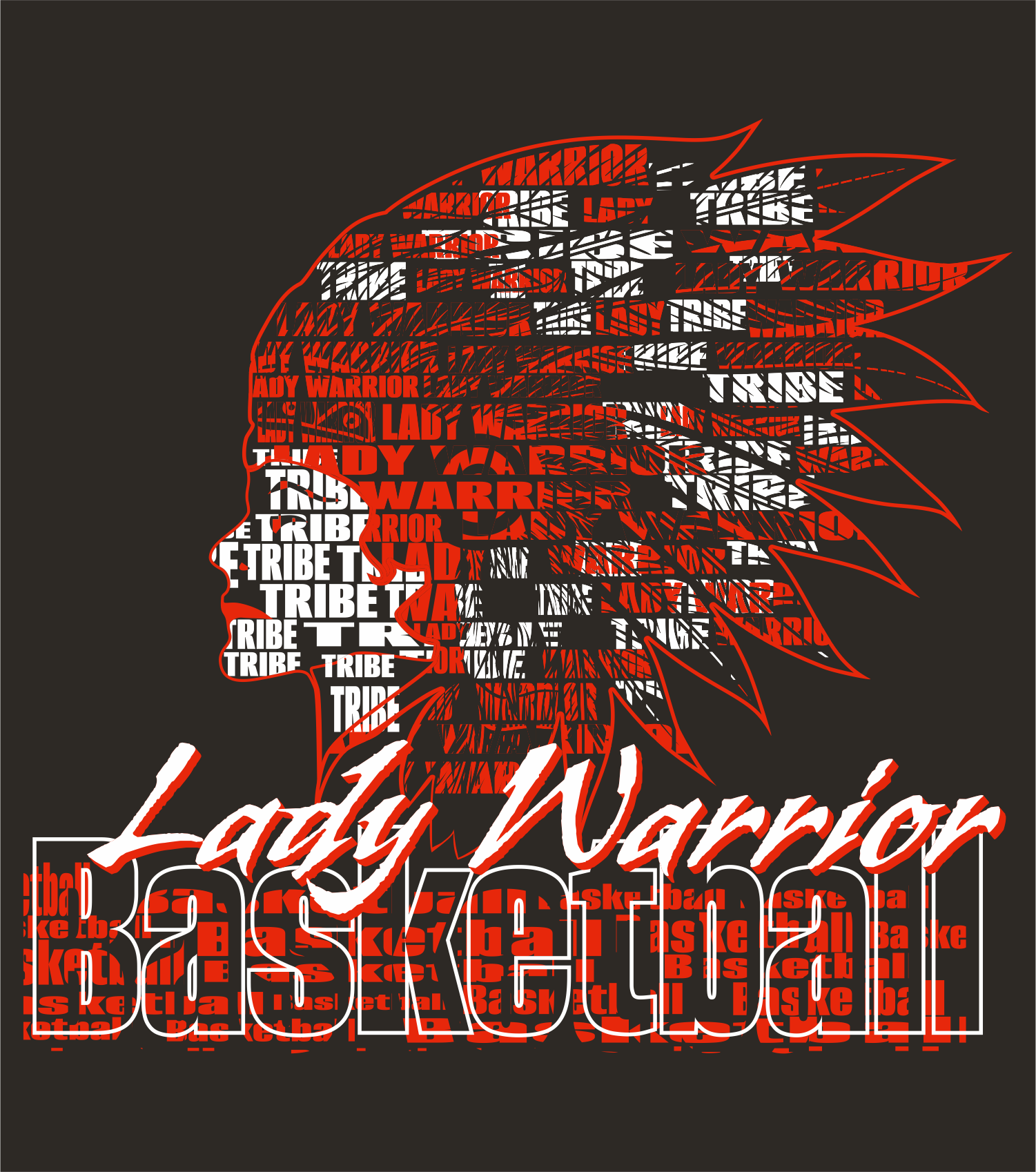 Ingram High School Lady Warrior Basketball Shirt