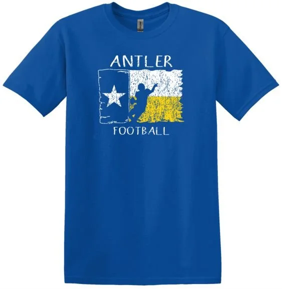 Tivy "Antler Football" Texas Flag Shirt
