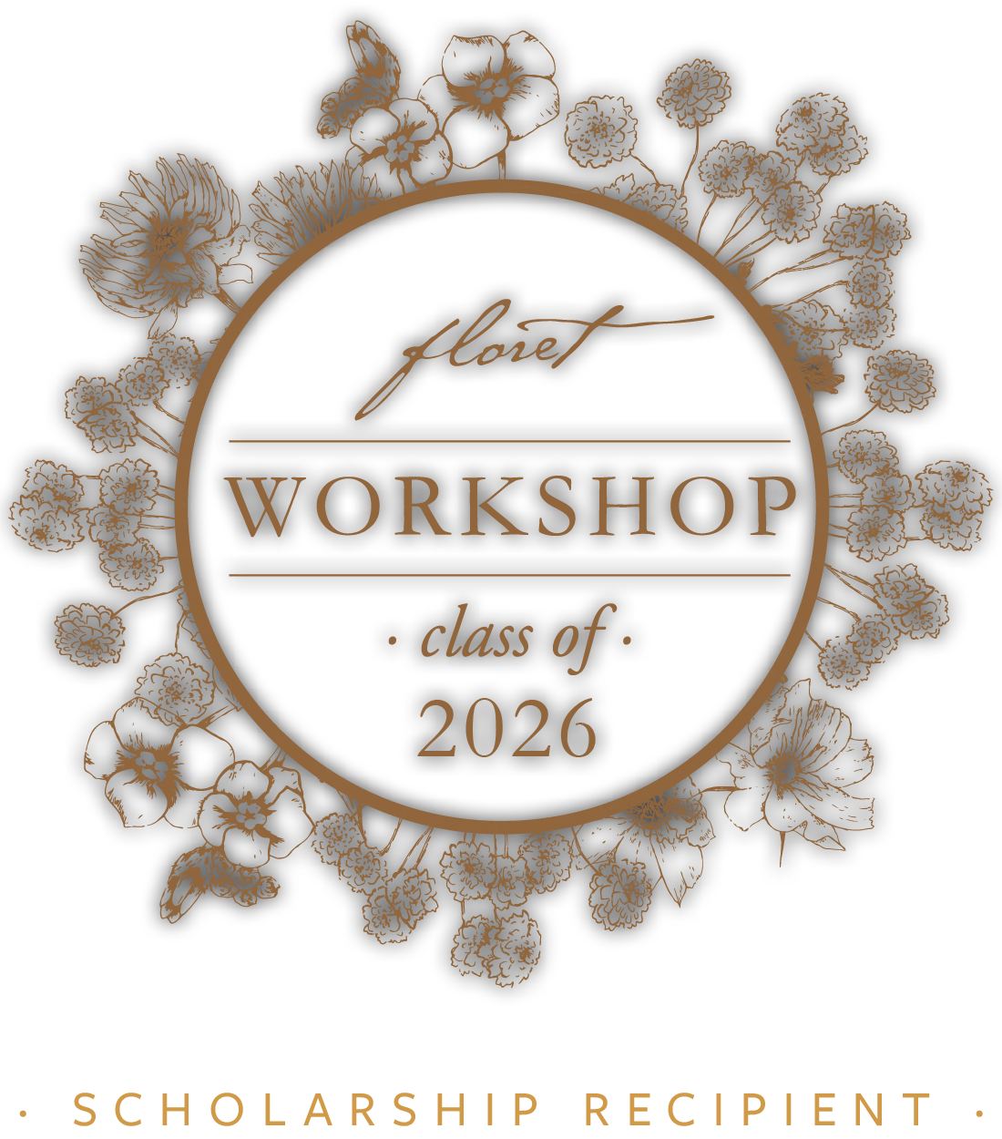 longview cottage floret workshop class of 2026 scholarship recipient