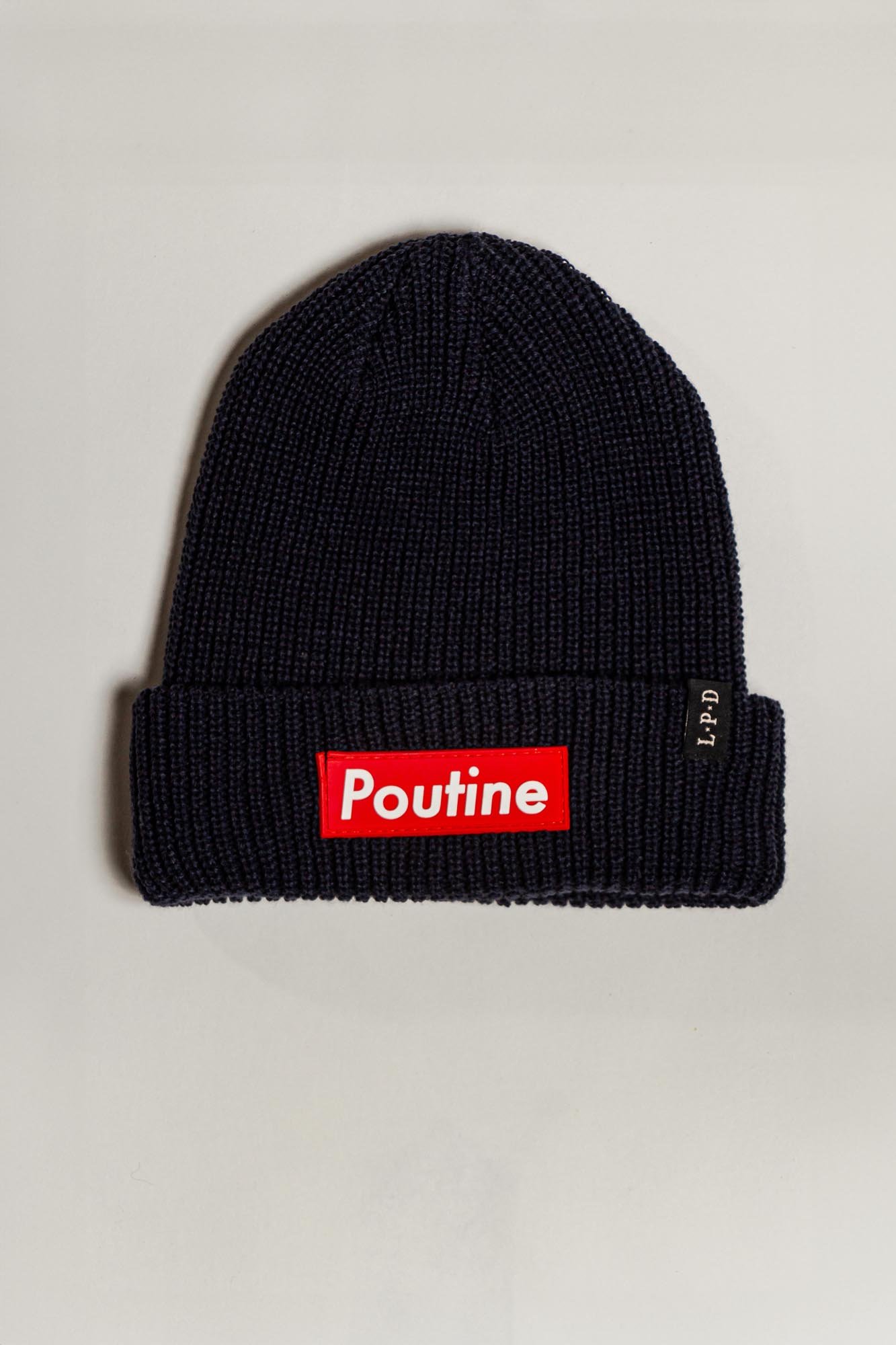 Tuque - Poutine - Black