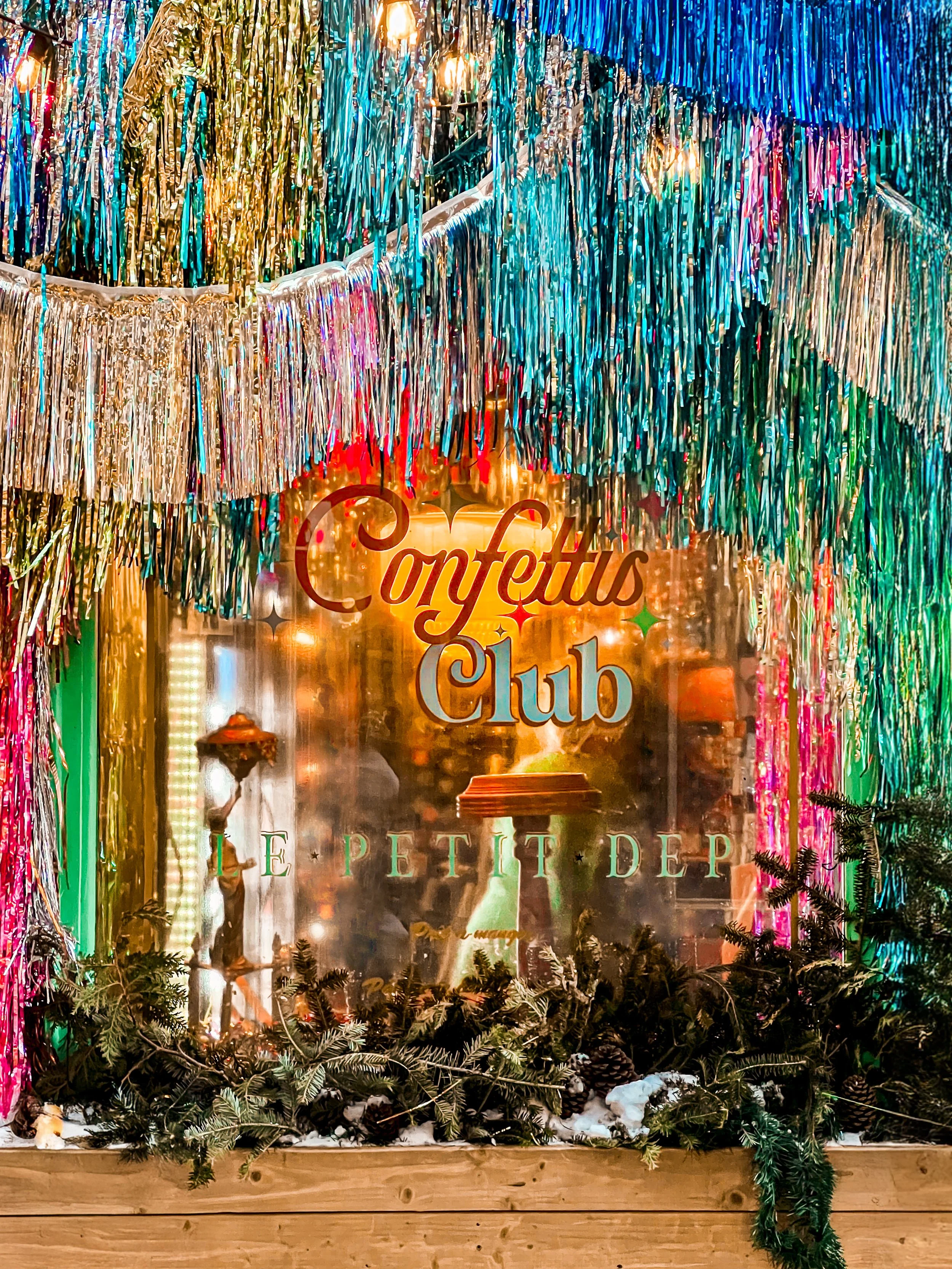 Le Petit Dep de Québec se métamorphose en pop-up festif et éclaté :Bienvenue au Confettis Club !