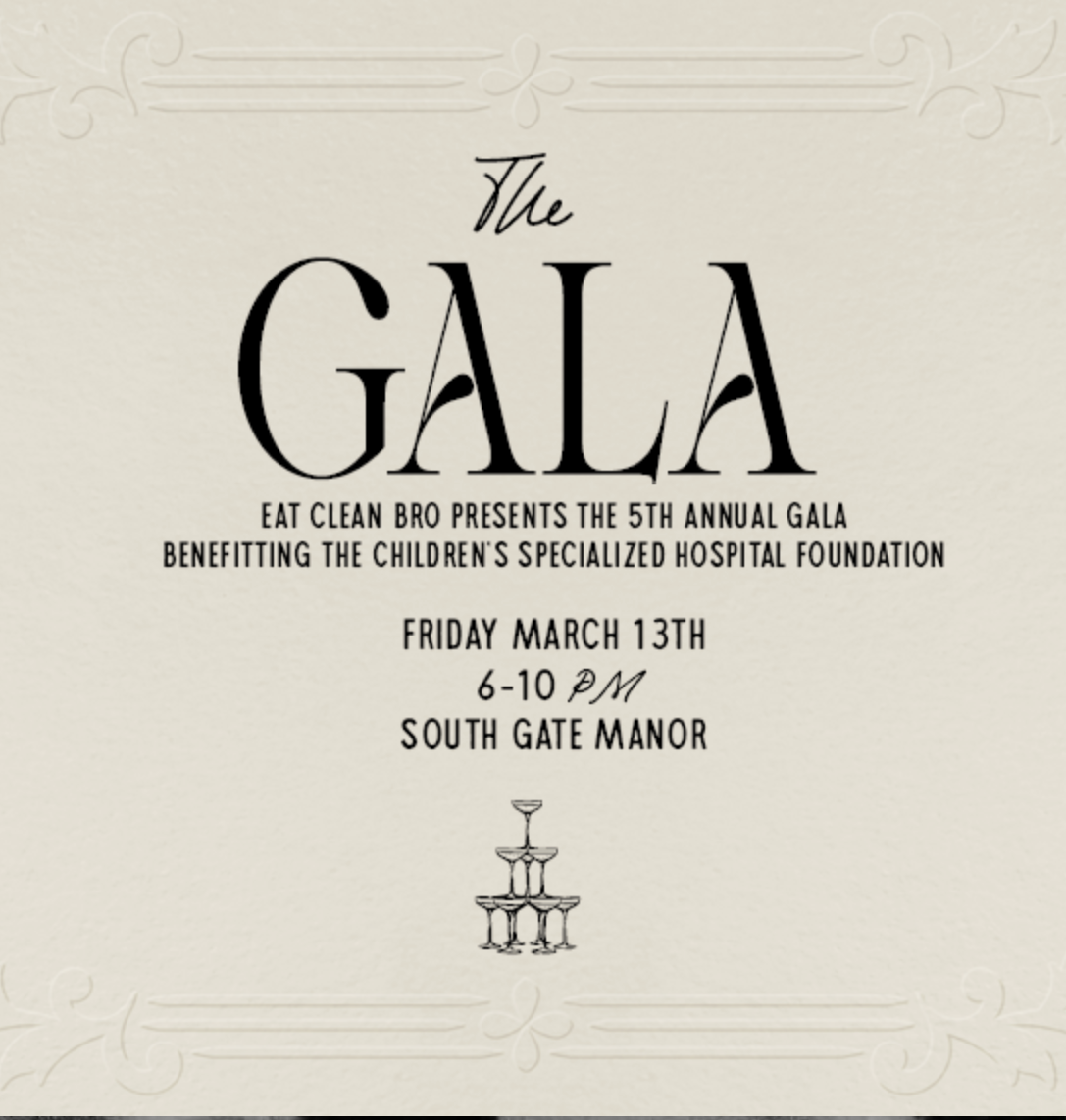 5th Annual Eat Clean Bro Gala