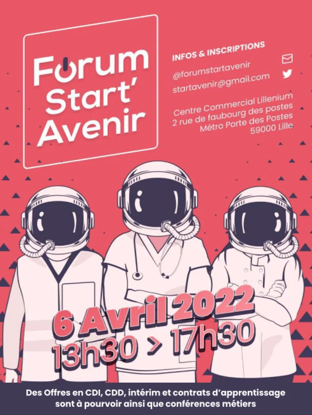Affiche Forum Start'Avenir