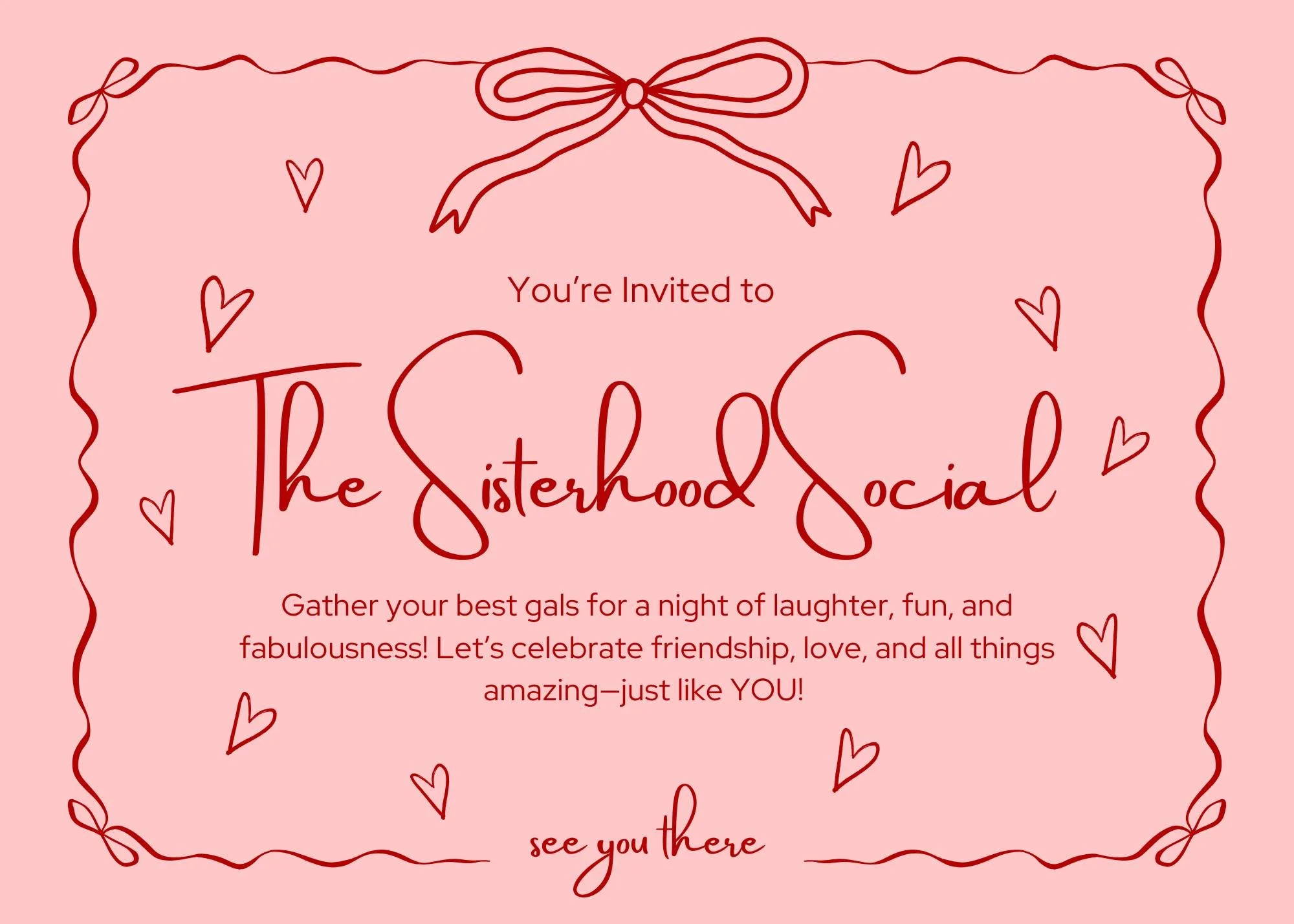 Sisterhood Social: Galentine's Night Out