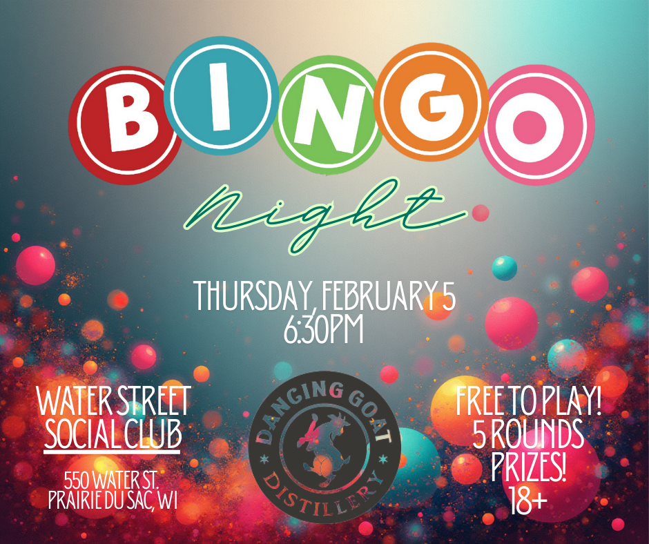 Bingo Night with Dancing Goat Distillery