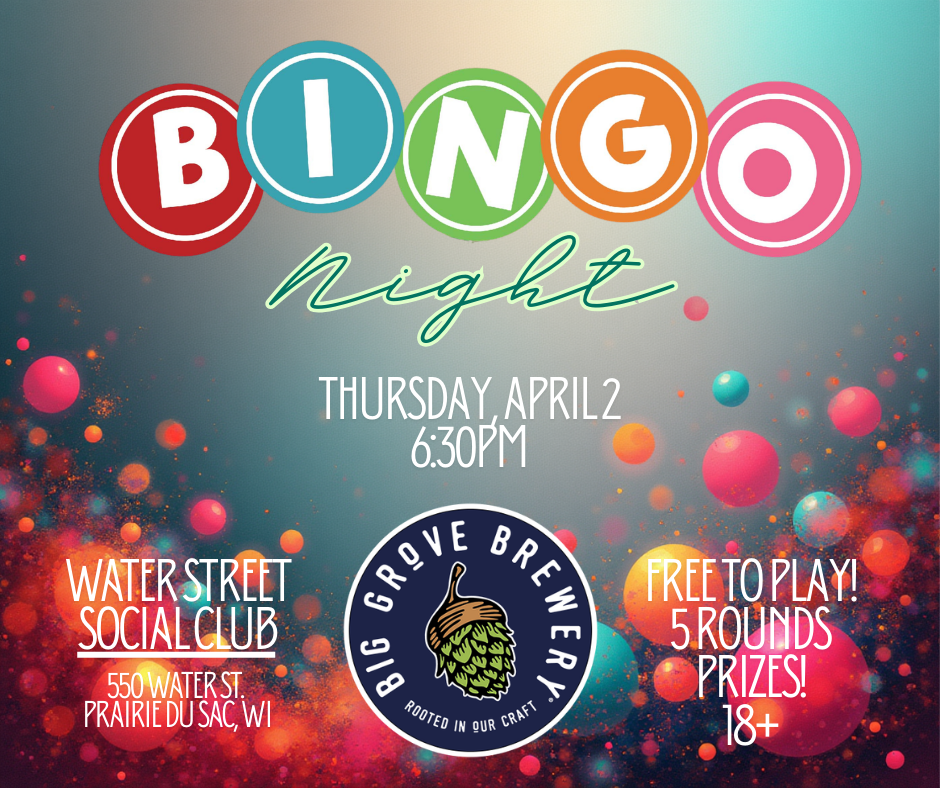 Bingo Night with Big Grove Brewery