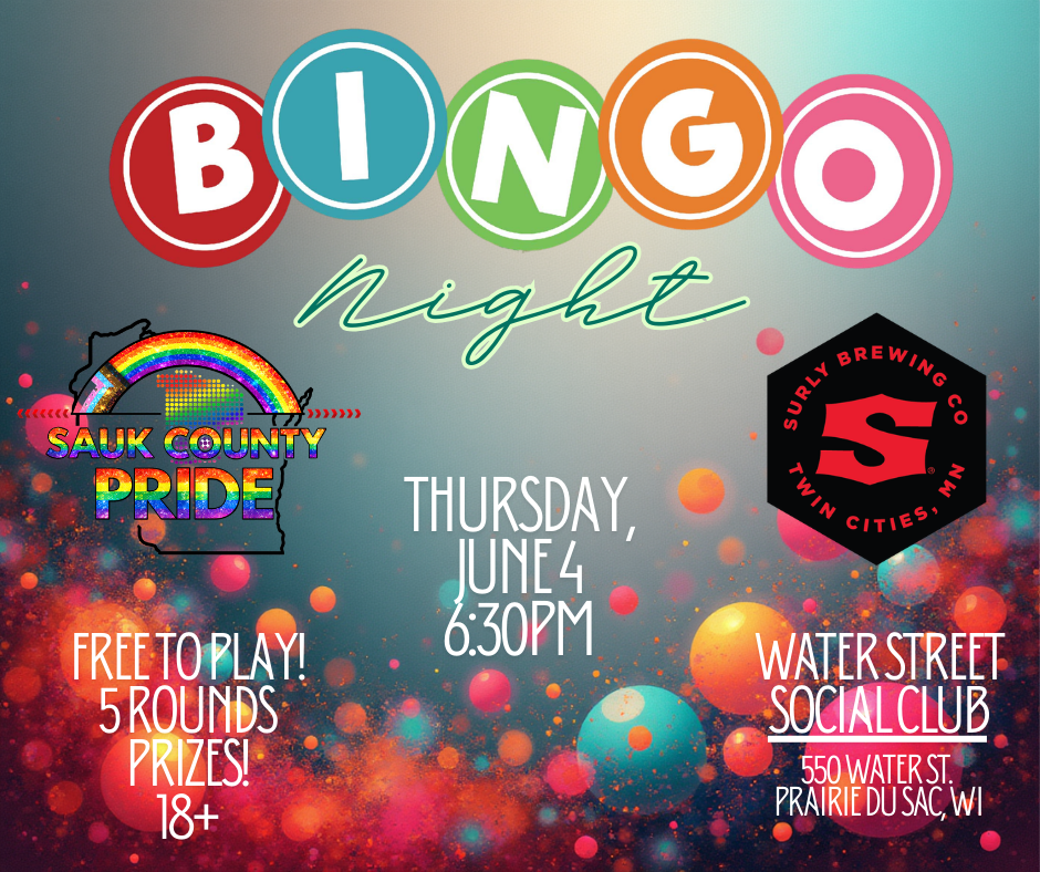 Bingo Night with Surly Brewing &amp; Sauk County Pride