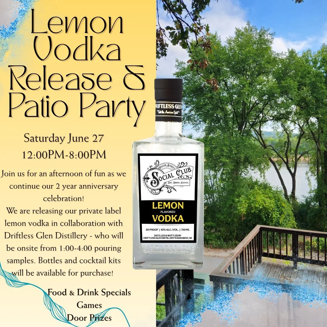 Lemon Vodka Release & Anniversary Patio Party
