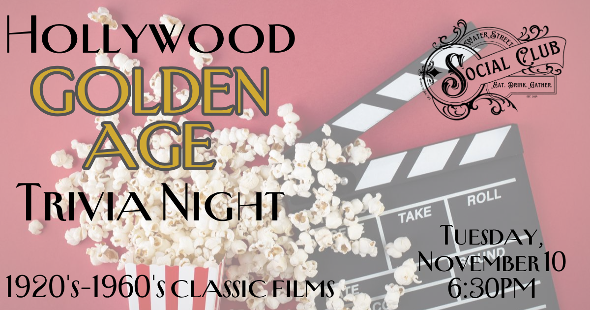 Hollywood Classic Film Trivia Night