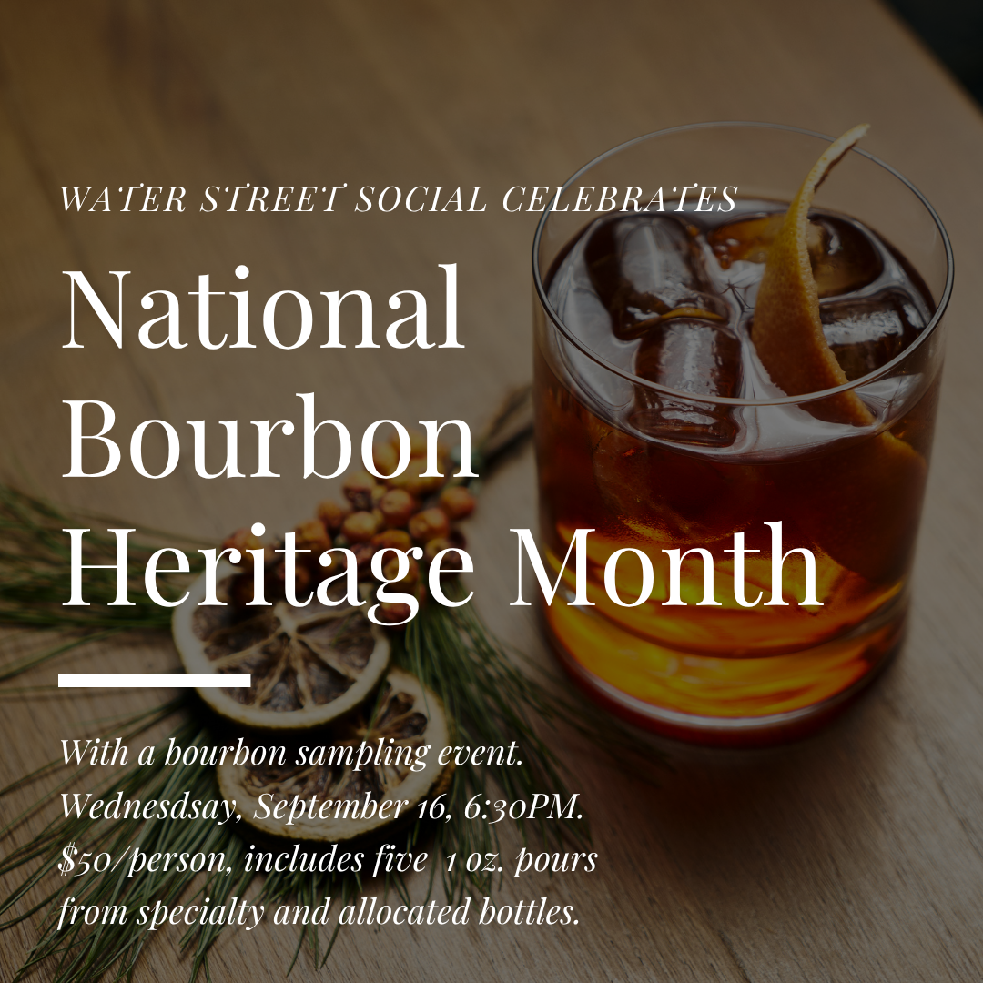 Bourbon Heritage Month Tasting