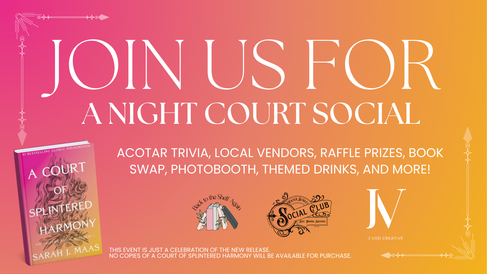 A Night Court Social - ACOTAR Trivia & Vendor Event