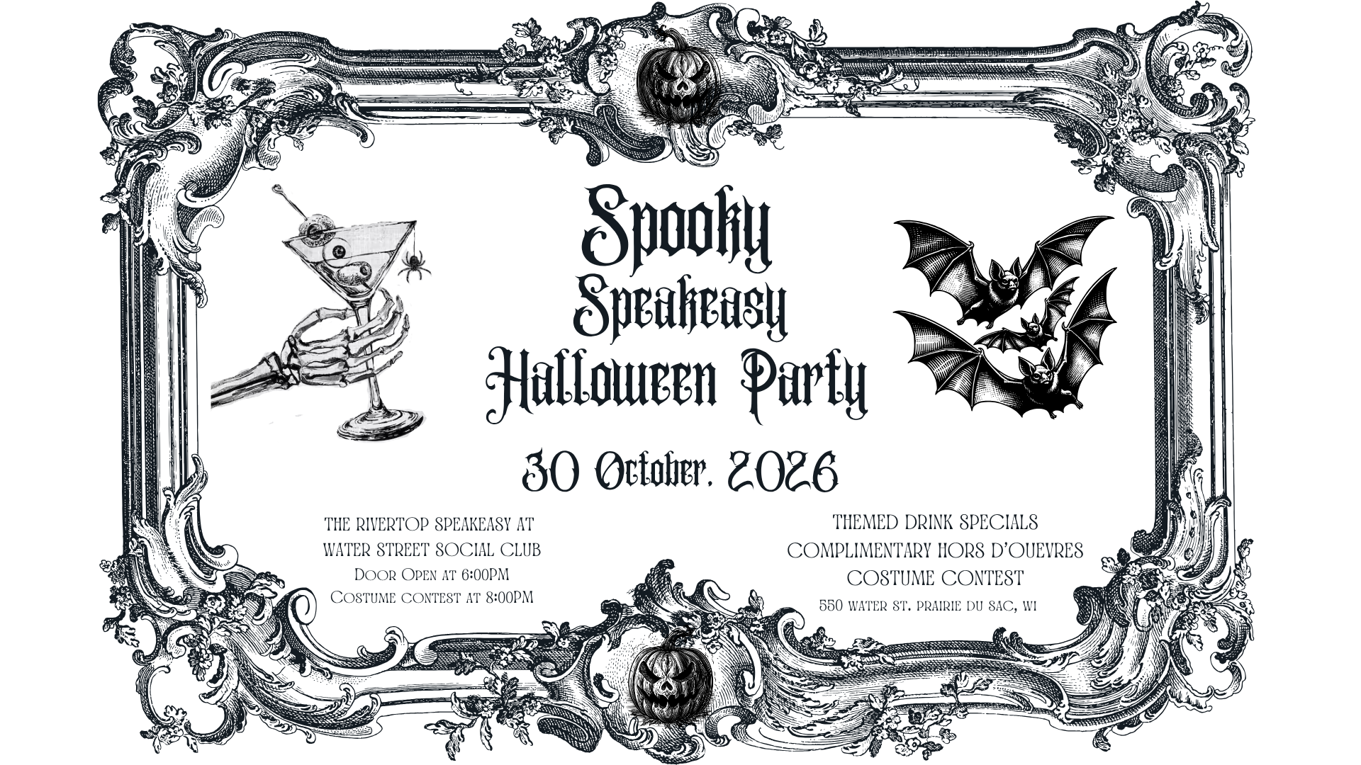 Spooky Speakeasy Halloween Party