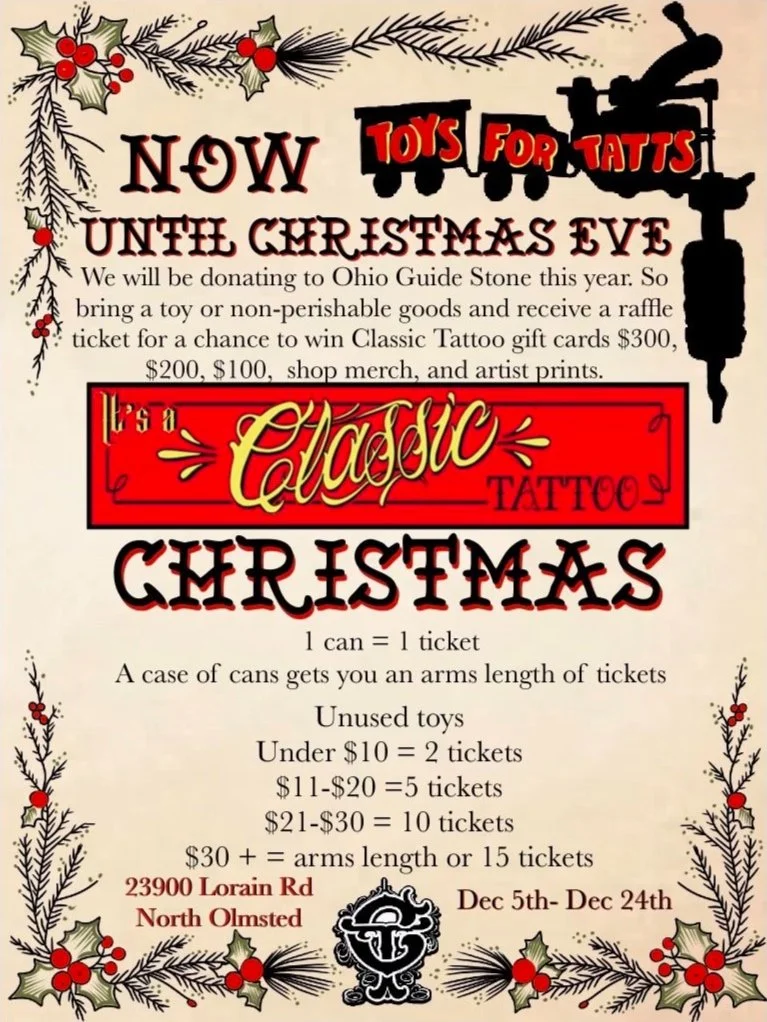 NORTH OLMSTED TATTOO SHOP