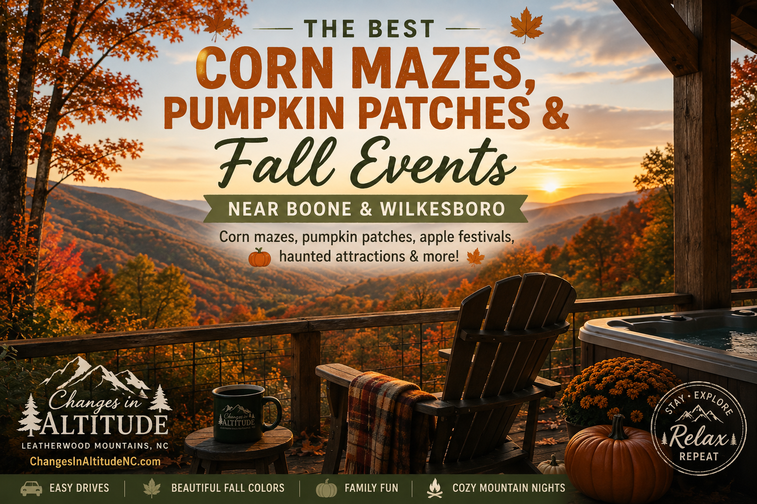 Pumpkin Patches, Corn Mazes and Other Fall Events Near Boone, Wilkesboro, and Leatherwood Mountains (2026)