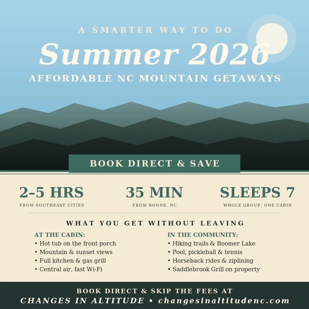 Affordable Summer Getaways in the NC Mountains (Without Cutting Corners)
