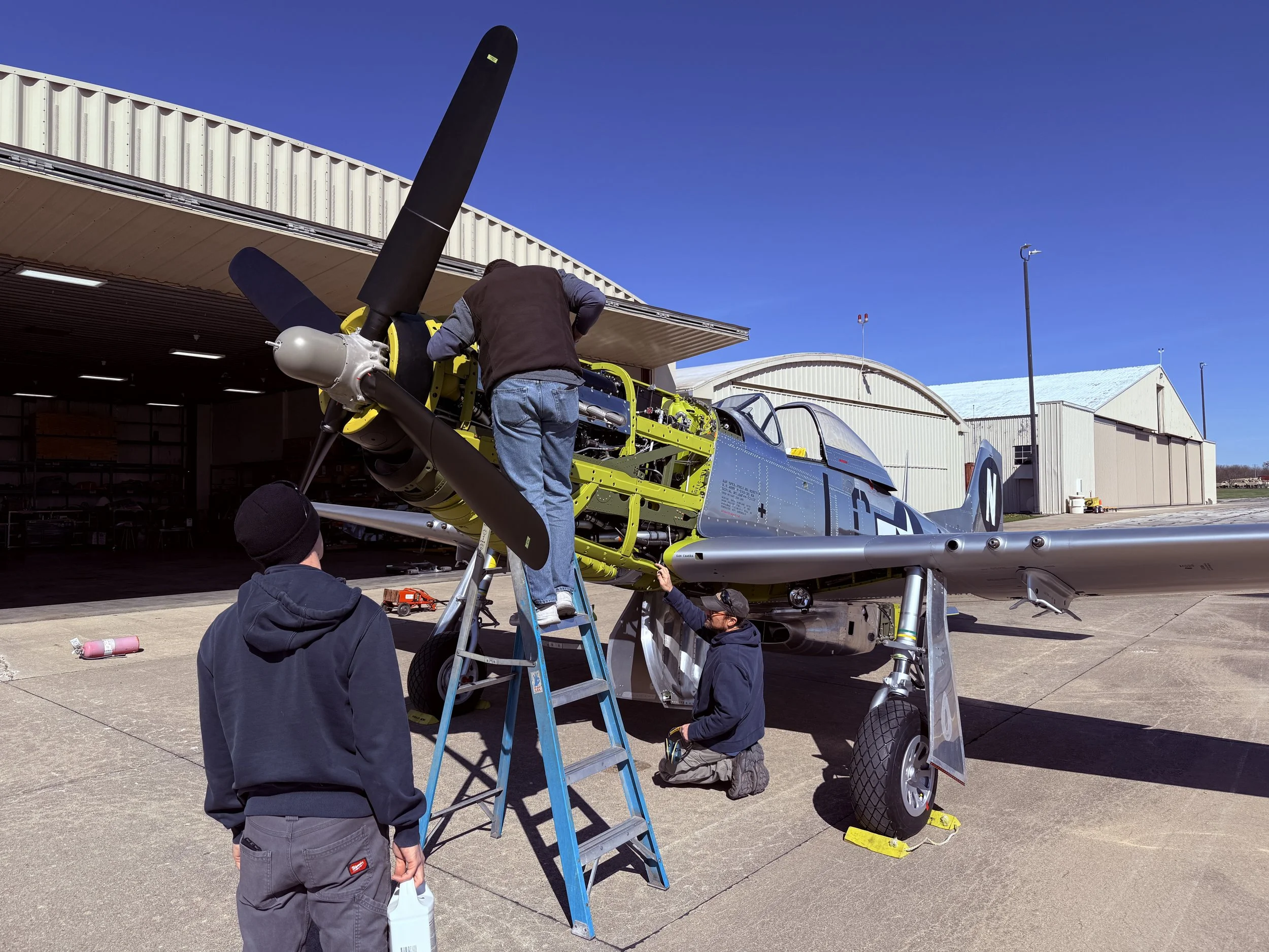 First engine runs and servicing