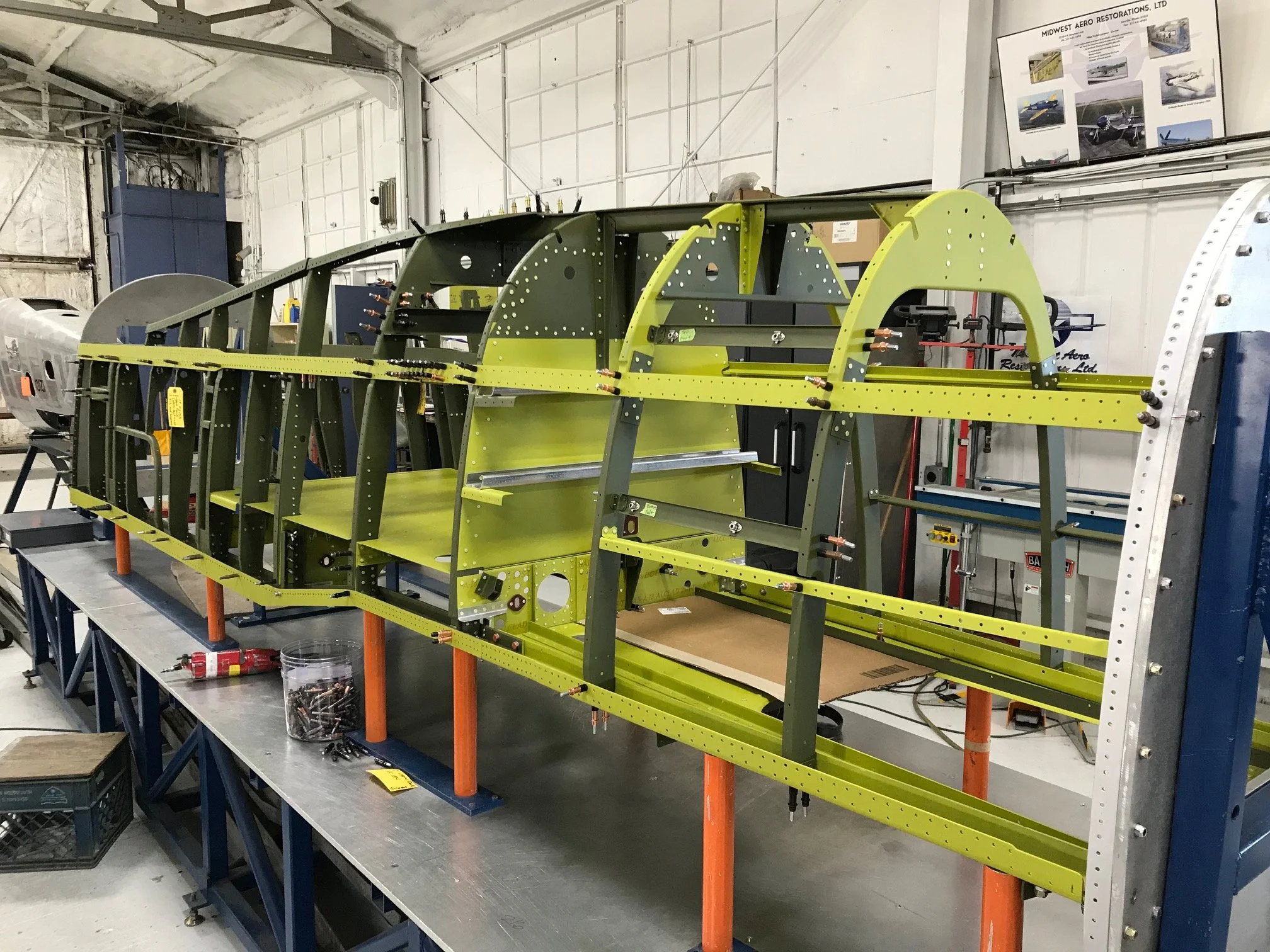 Fuselage structure restoration
