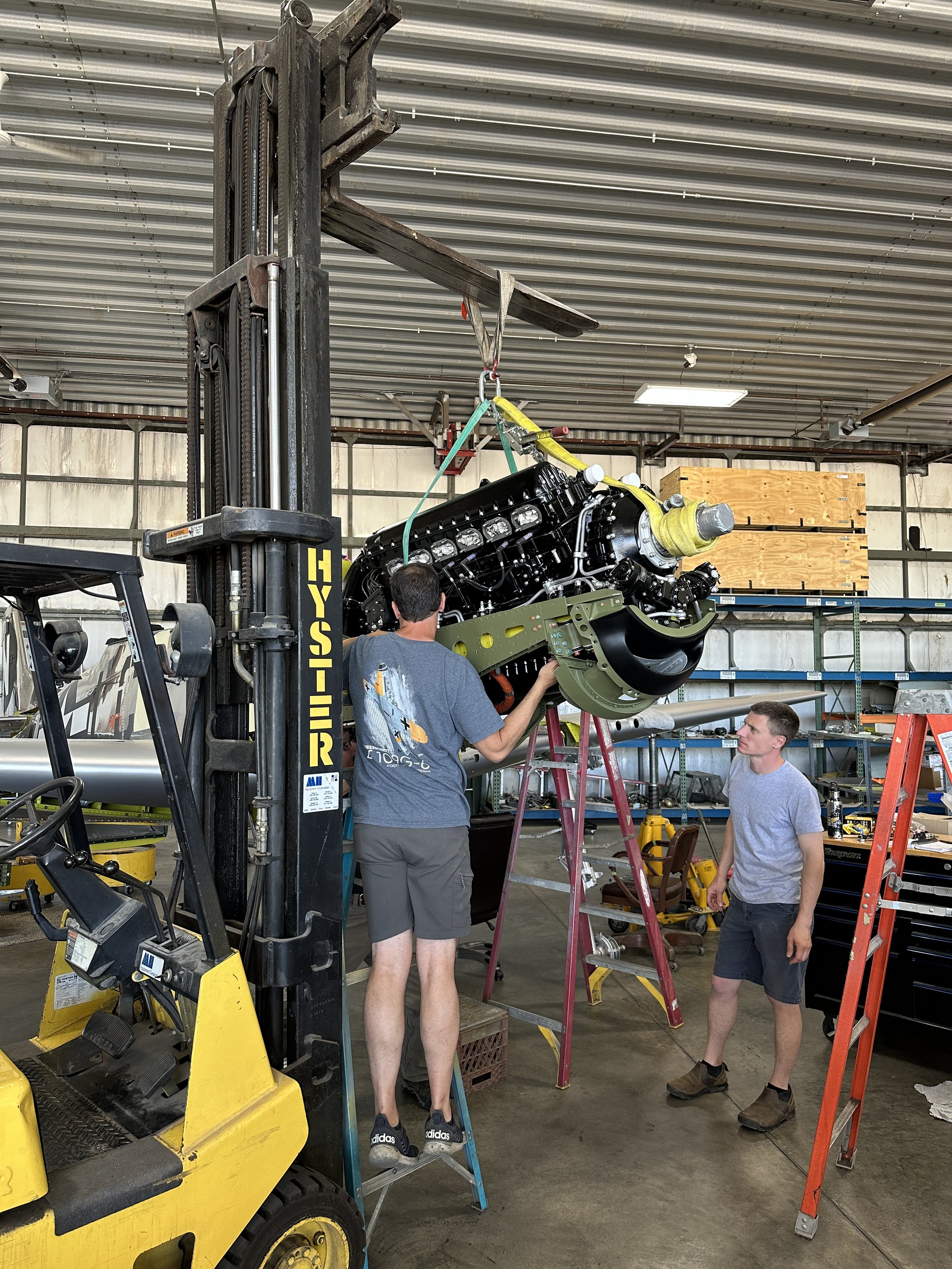 Engine installation