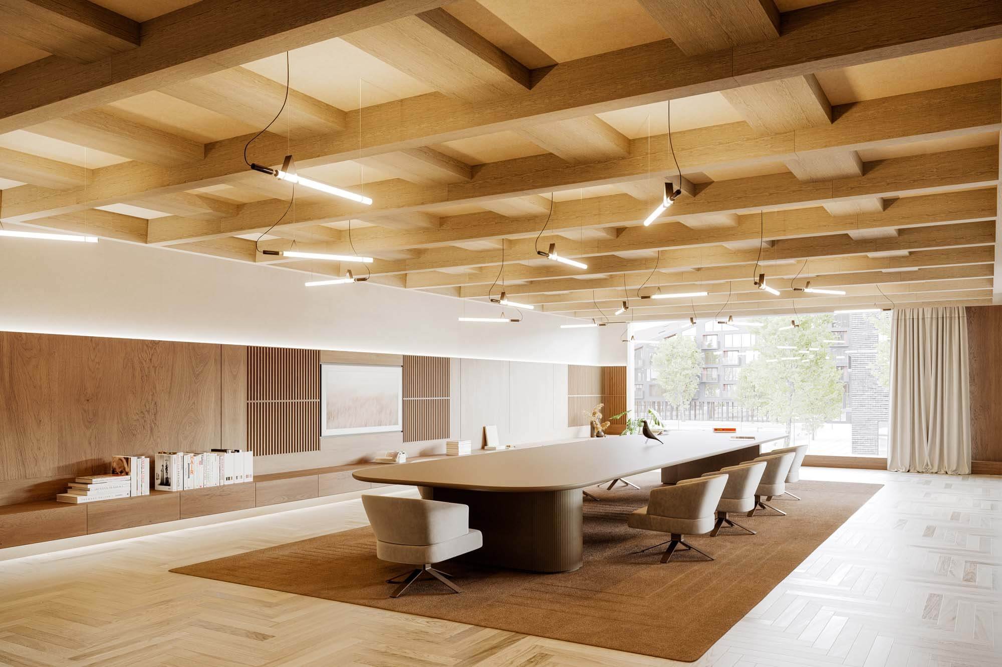 Tasteful acoustic panels to absorb sound and reduce noise