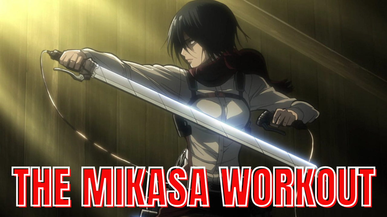 Mikasa Ackerman Training Routine Attack on Titan Workout Action Hero