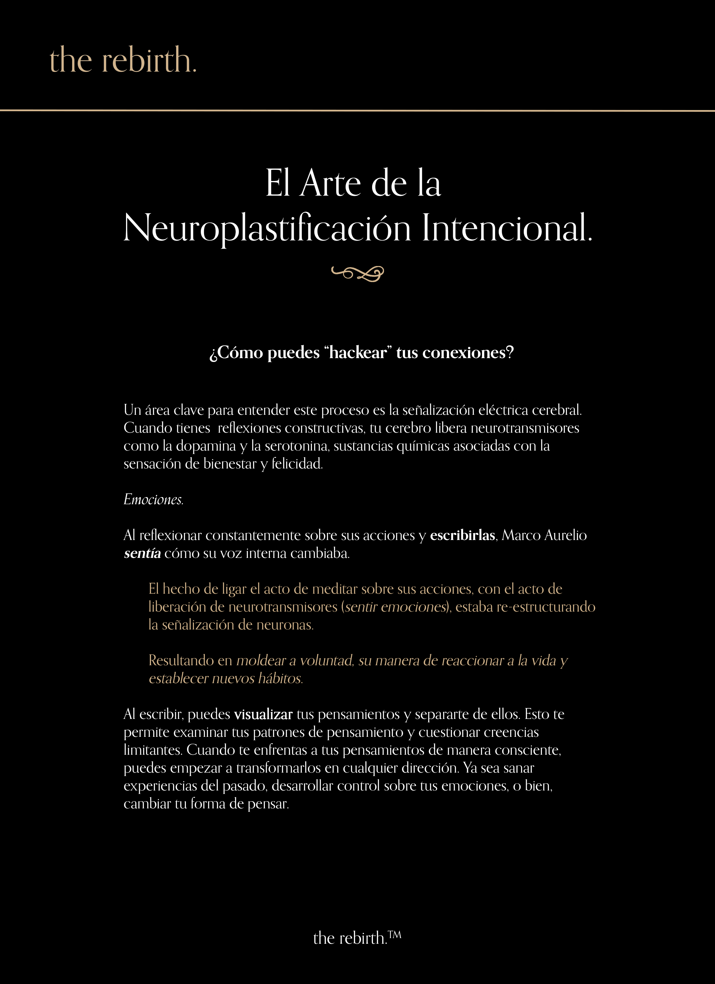 El poder de la voz interna.