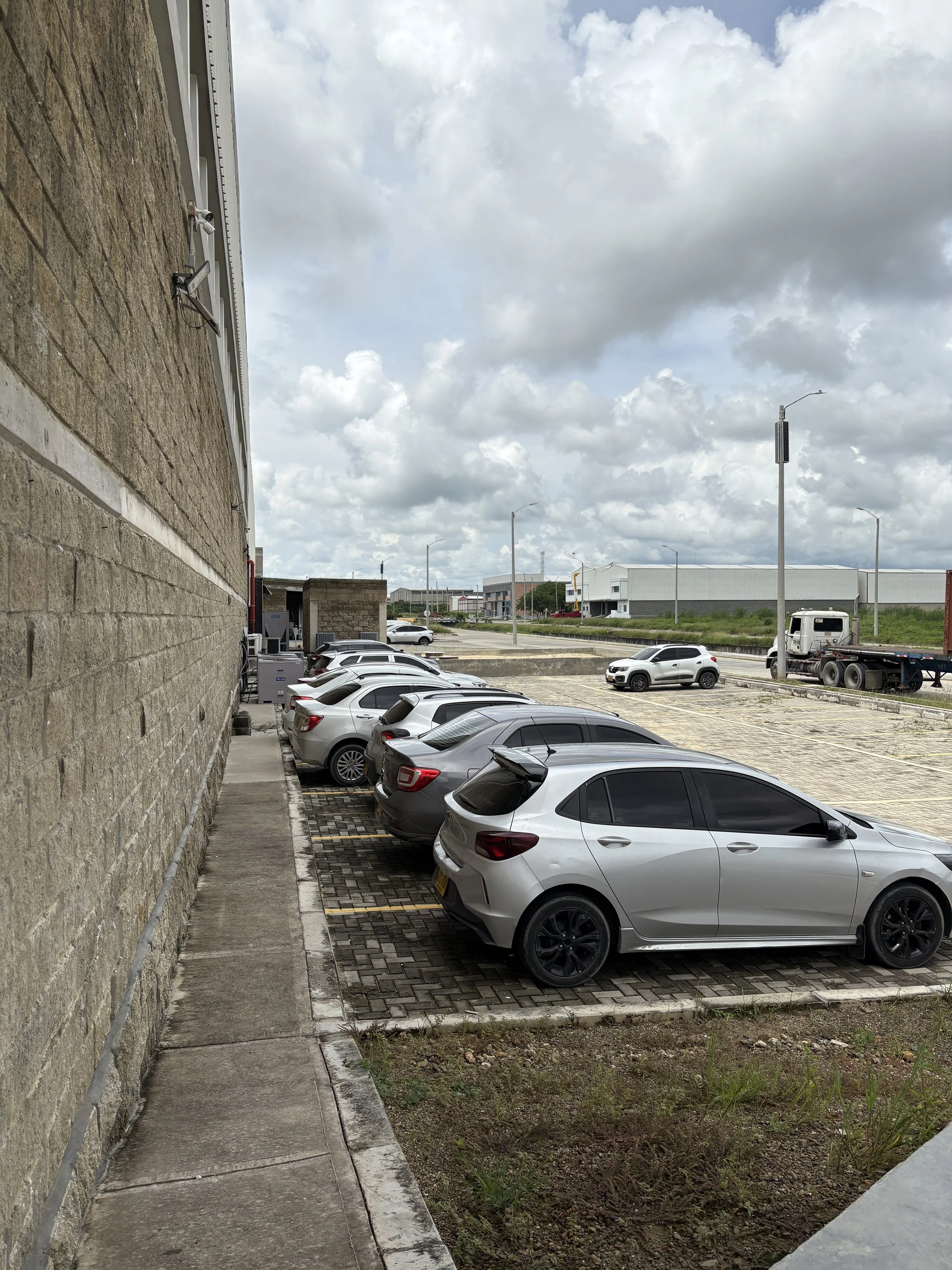 the unassuming entrance to the AB Inflatables factory