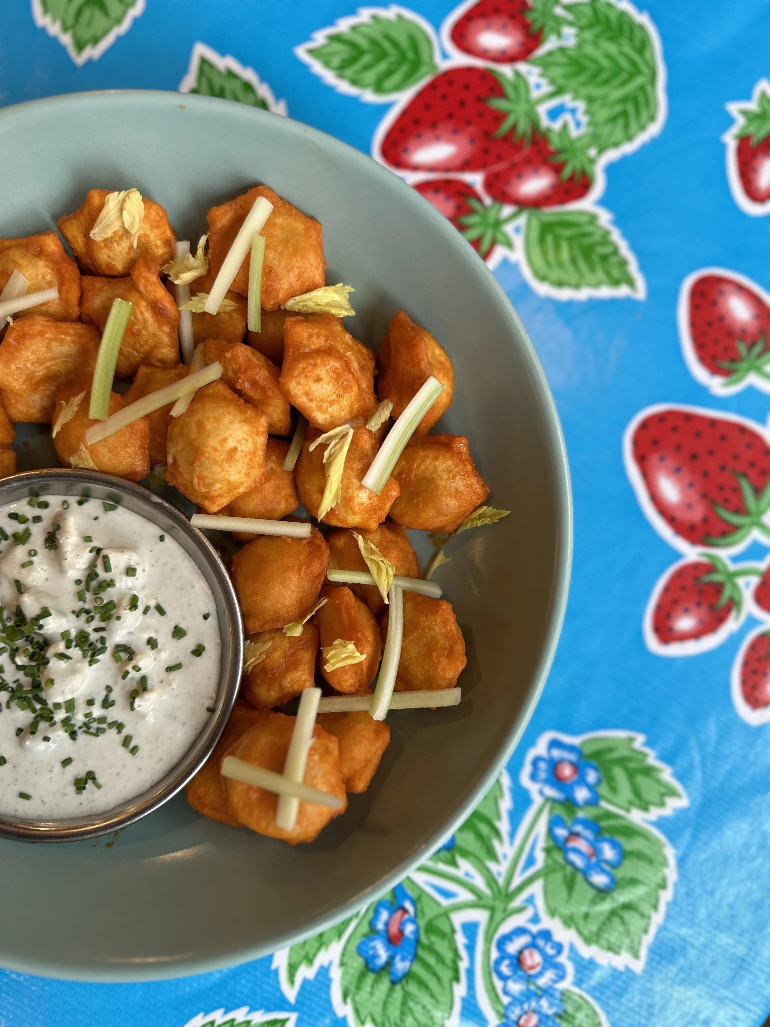 Game Day Buffalo chicken pelmeni Recipe