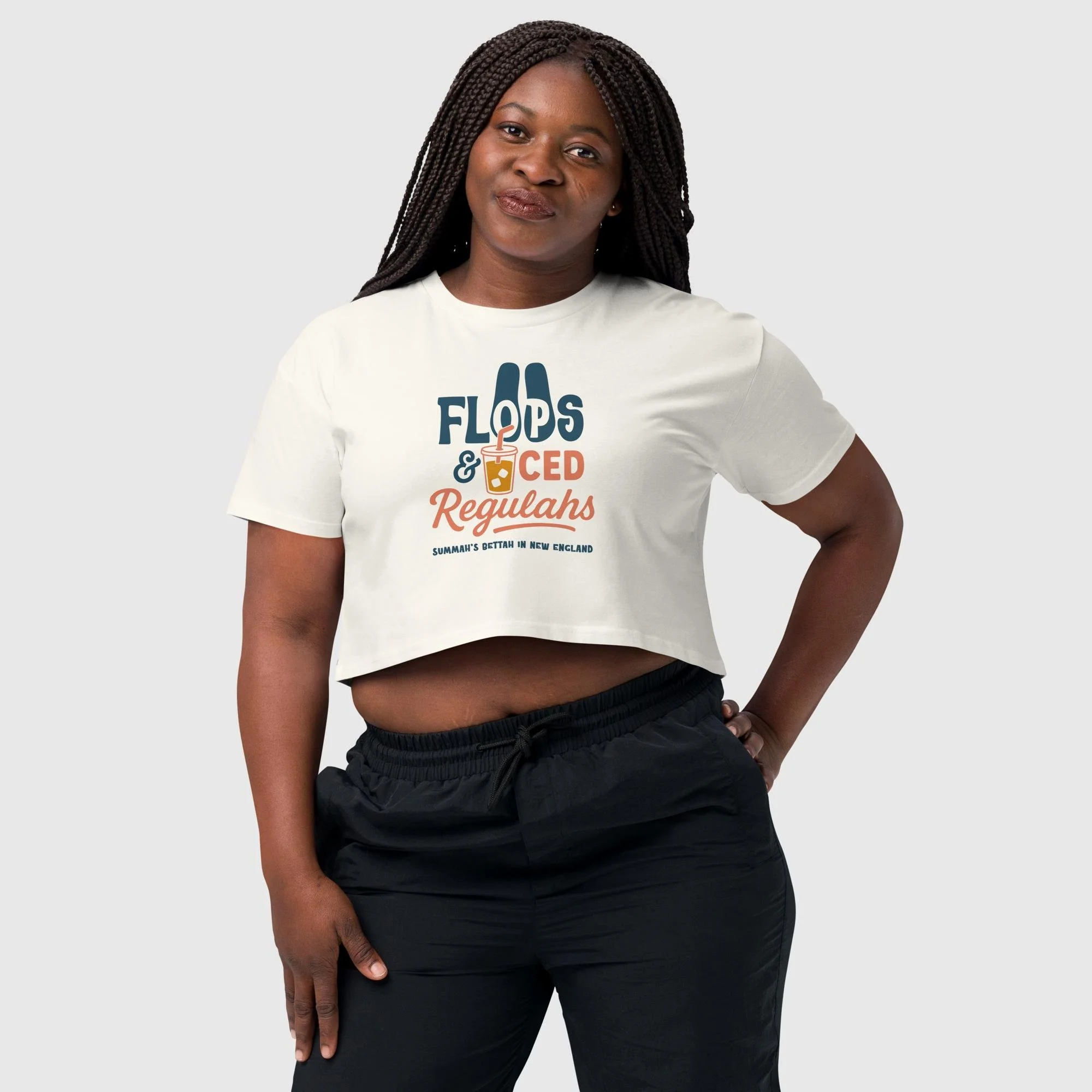 Flops & Iced Regulahs 2025 Edition - Crop Top