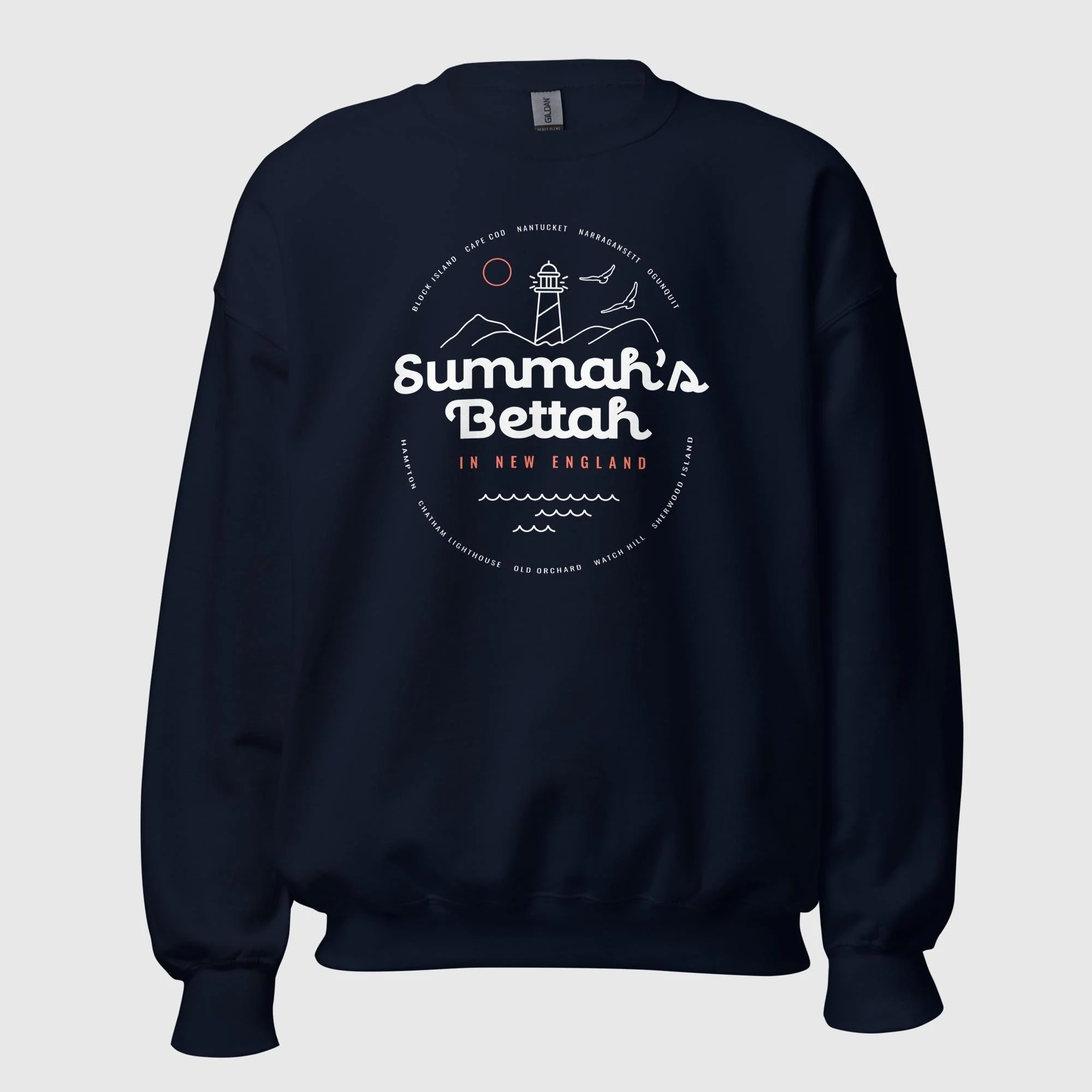 Summah's Bettah in New England - Crewneck