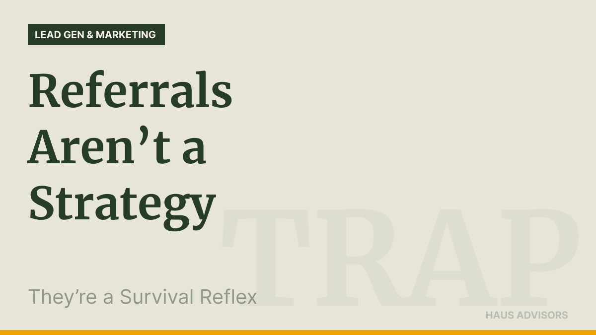 The Structural Problem Behind Your Inconsistent Pipeline