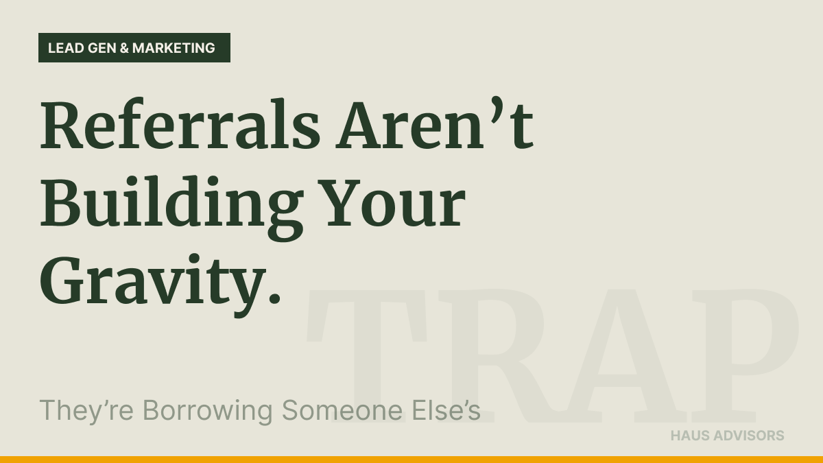 The Reason Marketing "Doesn't Work" for Your Agency