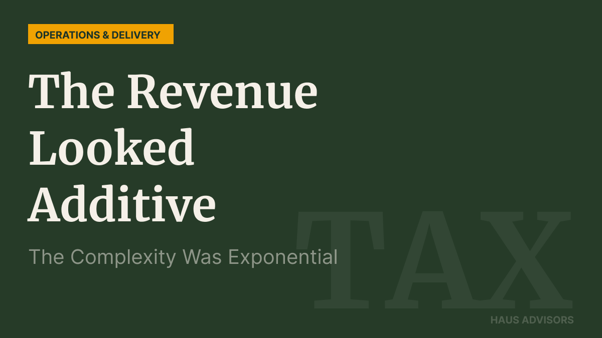 Your Best Client Just Asked "Do You Also Handle SEO?" The Answer You Give Determines Your Next Two Years.