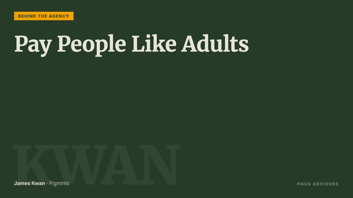 Episode 62: Pay People Like Adults