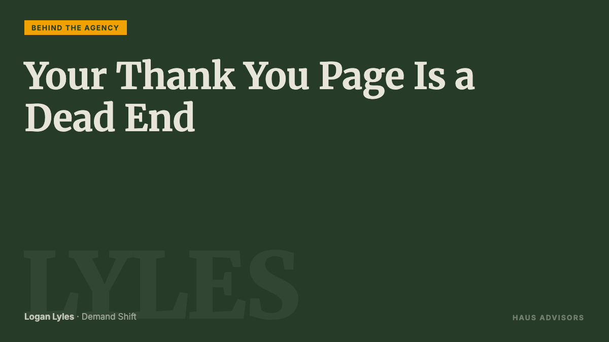 Episode 59: Kill the Dead-End Thank You Page (and 5X Your Webinar Conversions)