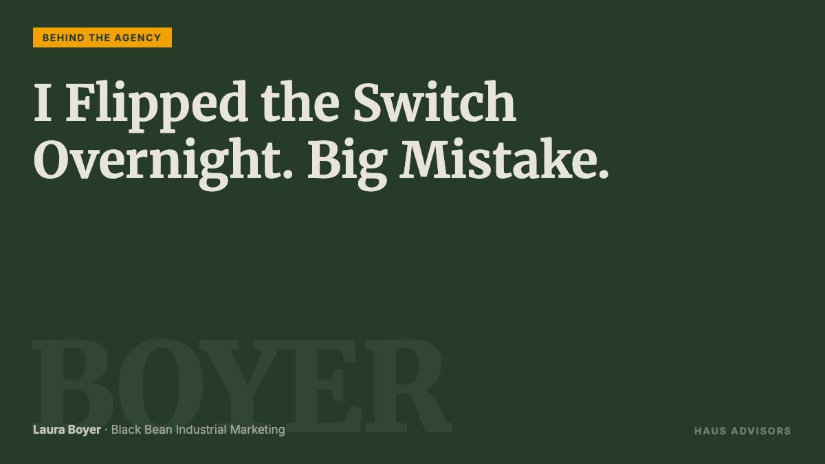 Episode 19: How One Agency Nearly Killed Its Referral Engine by Rebranding Overnight