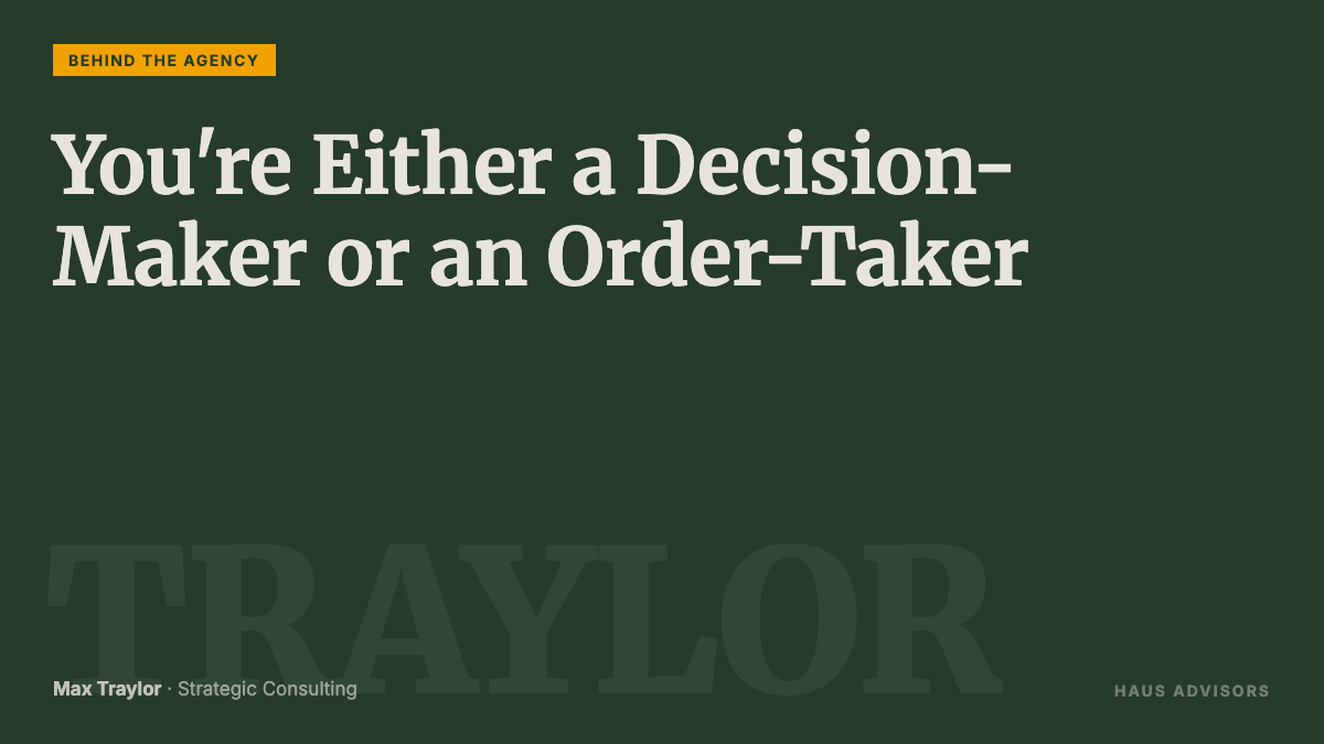 Episode 12: Strategy Is the Only Thing That Cannot Be Commoditized