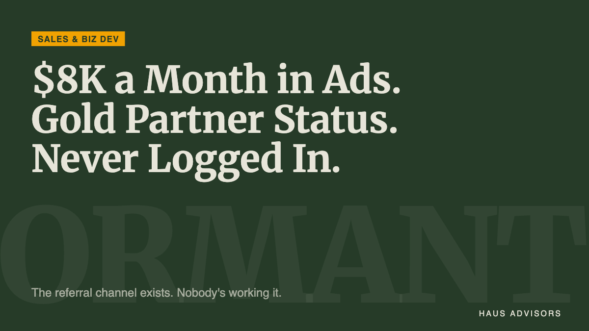 Platform Partnerships Are the Most Underused Pipeline Source for Technical Agencies