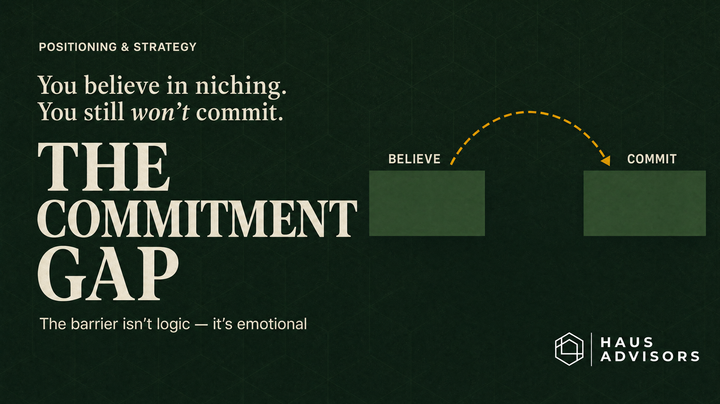 Should Your Agency Niche Down? The Real Barrier Isn't Logic