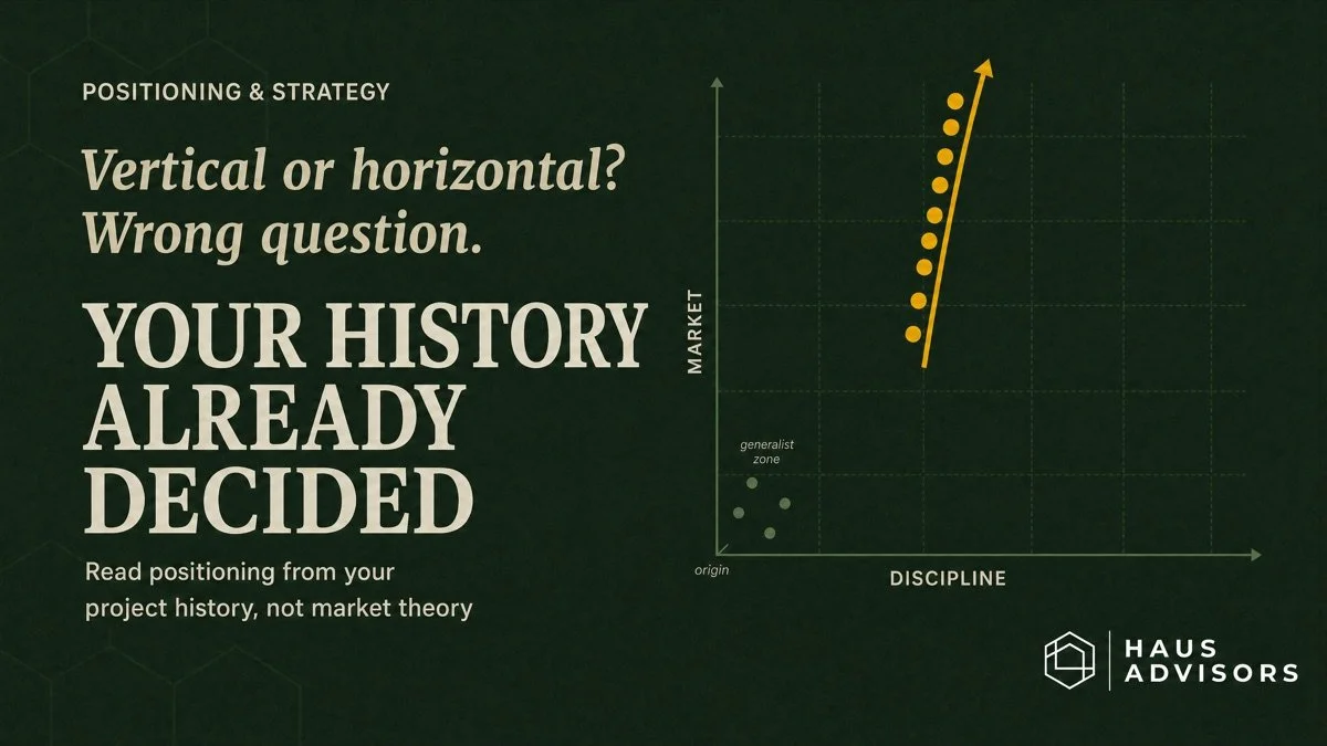 Vertical or Horizontal? How to Use Your Project History to Decide