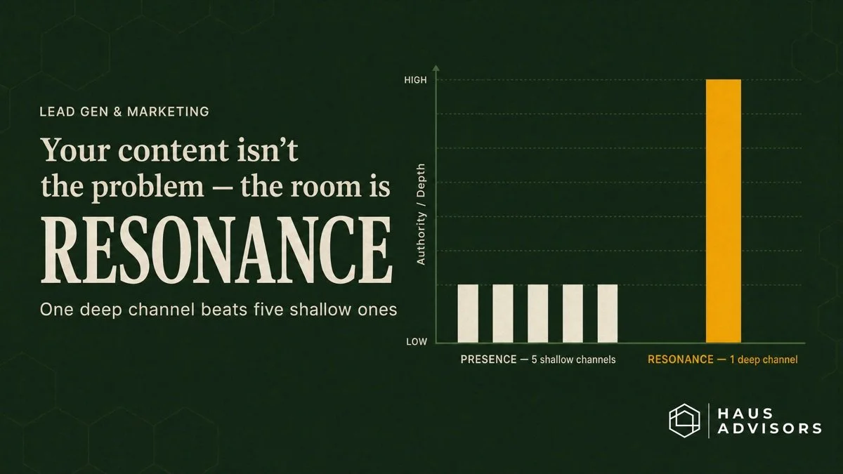 Why Your Content Isn't Working (It's Probably Not the Content)