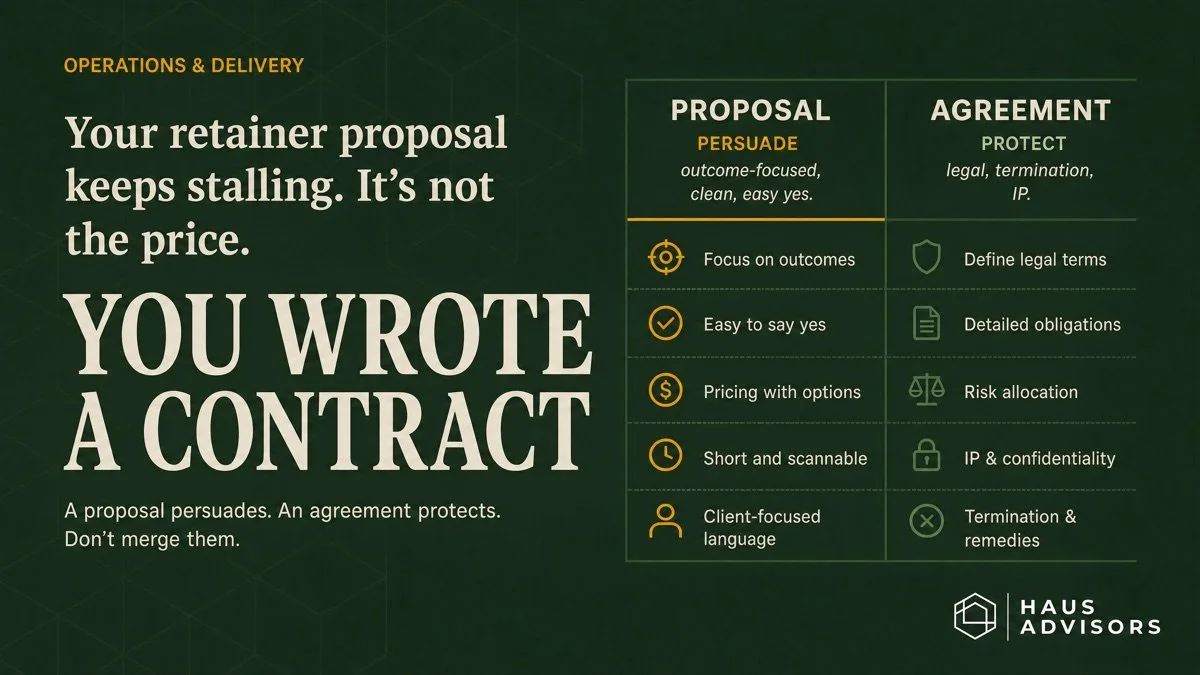 Monthly Retainer Proposal Template: What to Include, How to Price It, and Sample Scope Language
