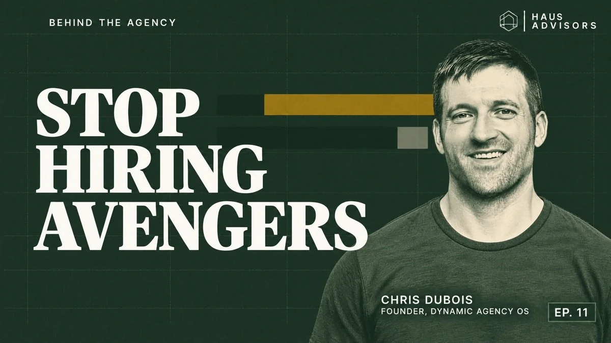 Episode 11: Stop Hiring Avengers (Build the Mickey Mouse Club Instead)
