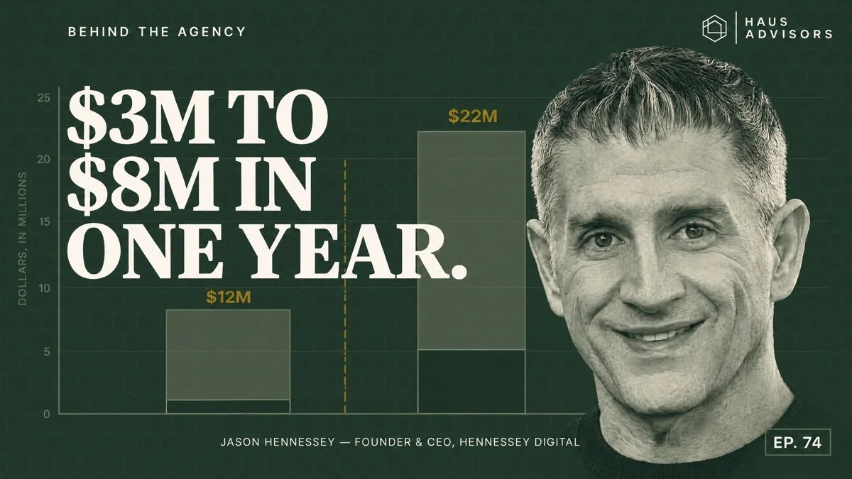 Episode 74: $3M to $8M in One Year. Here’s What He Stopped Doing.